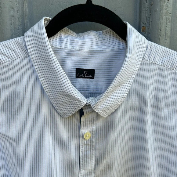 PS Paul Smith Striped Button Down Shirt, size XXL - Picture 3 of 9